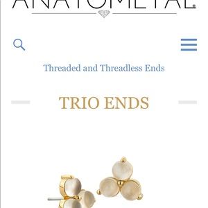 Anatometal moonstone trio